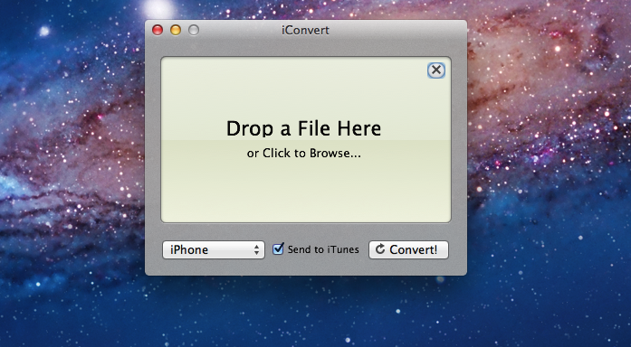 iConvert: 超实用iTunes视频转换工具  [Mac]