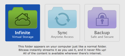 Bitcasa：不占本地空间的云同步服务