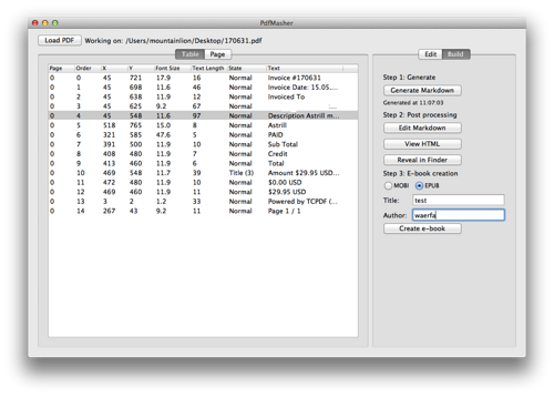 PdfMasher：PDF转EPUB必备工具