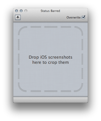 Status Barred：帮你去除iOS截图中的状态栏