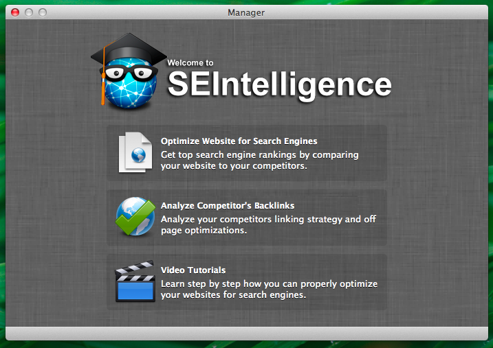 SEIntelligence：专业SEO辅助工具
