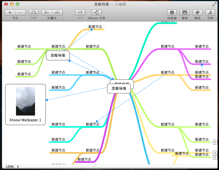 MindNode Pro，思维导图，头脑风暴随记工具