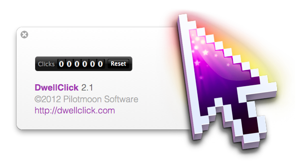 DwellClick 能够替代鼠标做各种点击动作的超级软件