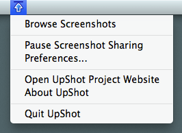 UpShot 自动同步使用默认快捷键截取的Mac桌面图片到Dropbox Public Screenshots目录