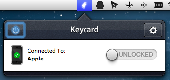 Keycard：用iPhone控制Mac锁屏
