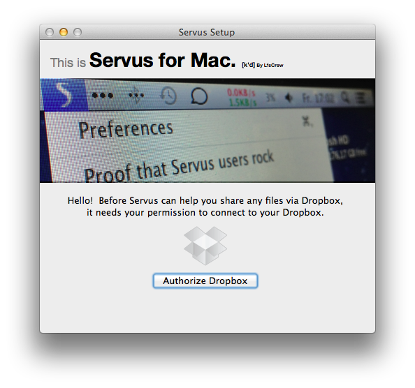 Servus：给Dropbox文件创建更友好的下载页