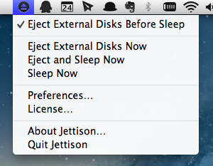 Jettison：Macbook休眠前后自动弹出/加载磁盘卷
