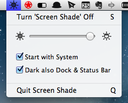 Screen Shade：超简单的屏幕亮度调节器