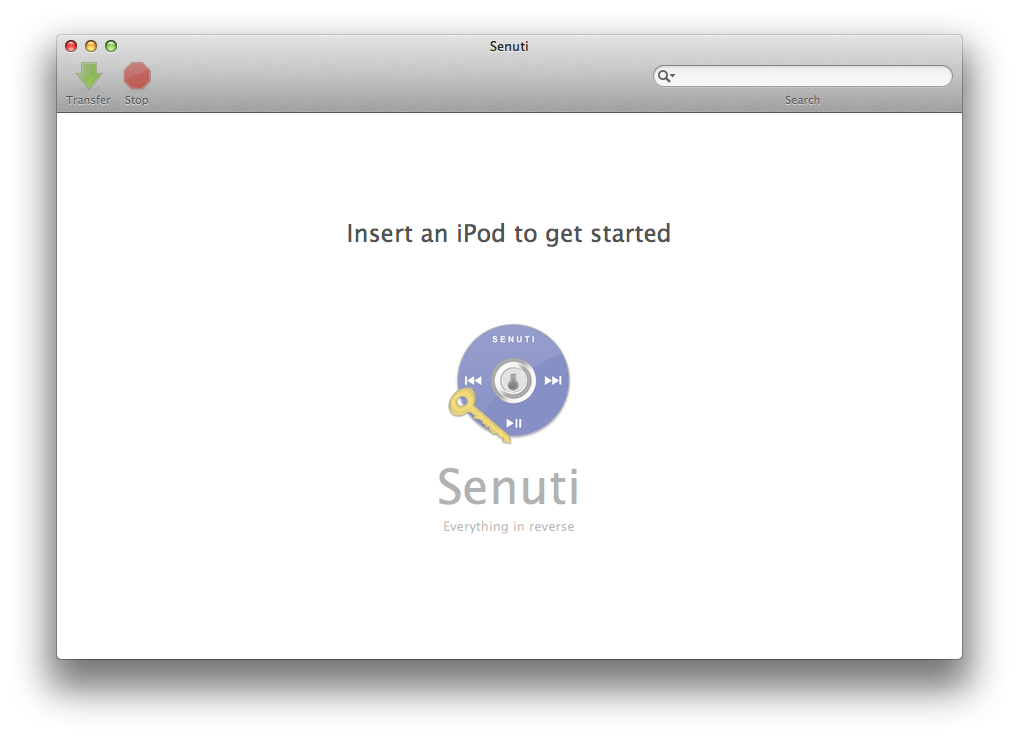 Senuti：一键导入iPod中的音乐
