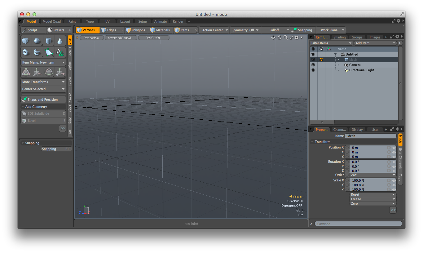 Luxology MODO 701：3D建模软件业界楷模