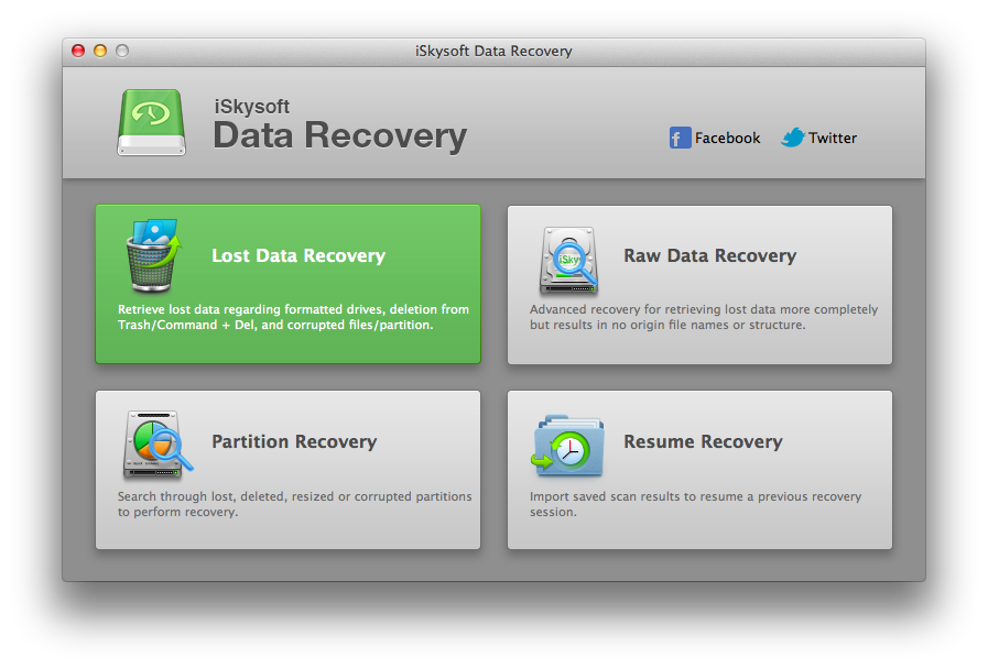 iSkysoft Data Recovery：限免一周