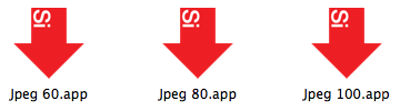 Make JPEG droplet