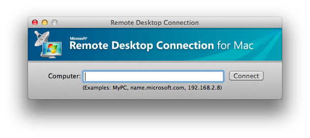 Microsoft Remote Desktop Connection for Mac