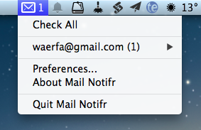 Mail Notifr：Gmail邮件推送器