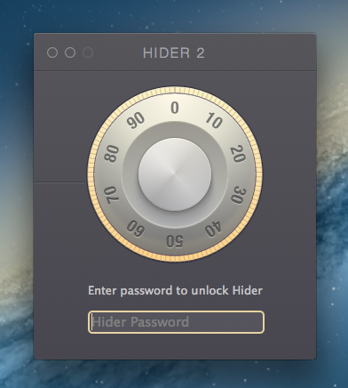 Hider 2：Mac上必备的文件隐藏工具