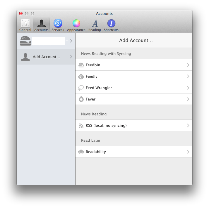 Reeder 2 for Mac