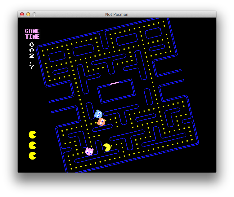 Mac小游戏 pacman