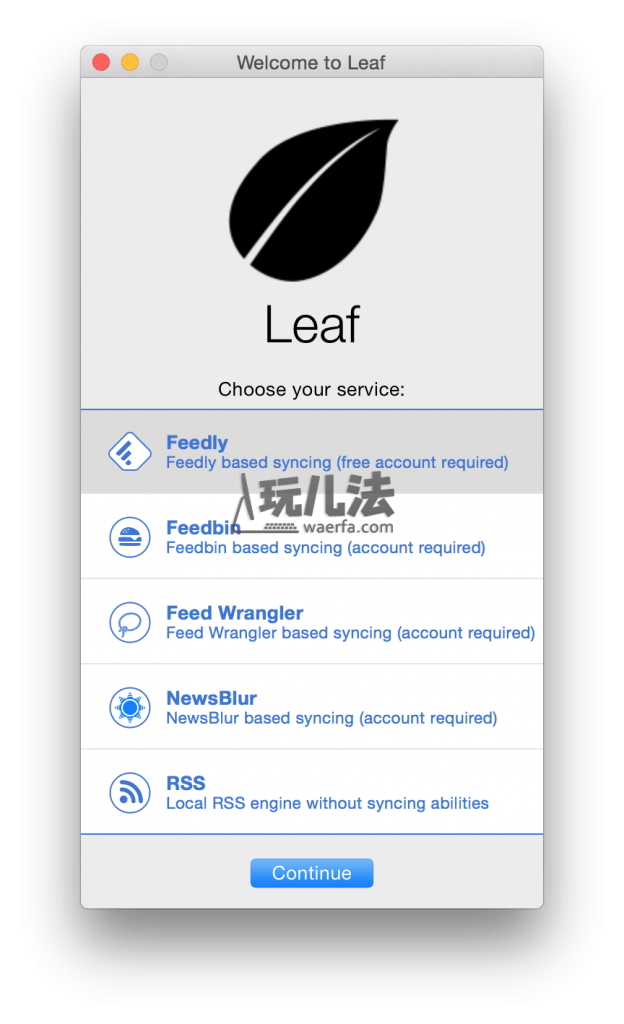 Leaf Login