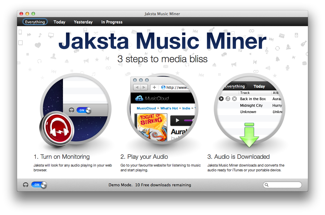 Jaksta Music Miner：挖出好音乐