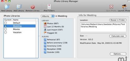 iPhoto Library Manager：iPhoto管理器