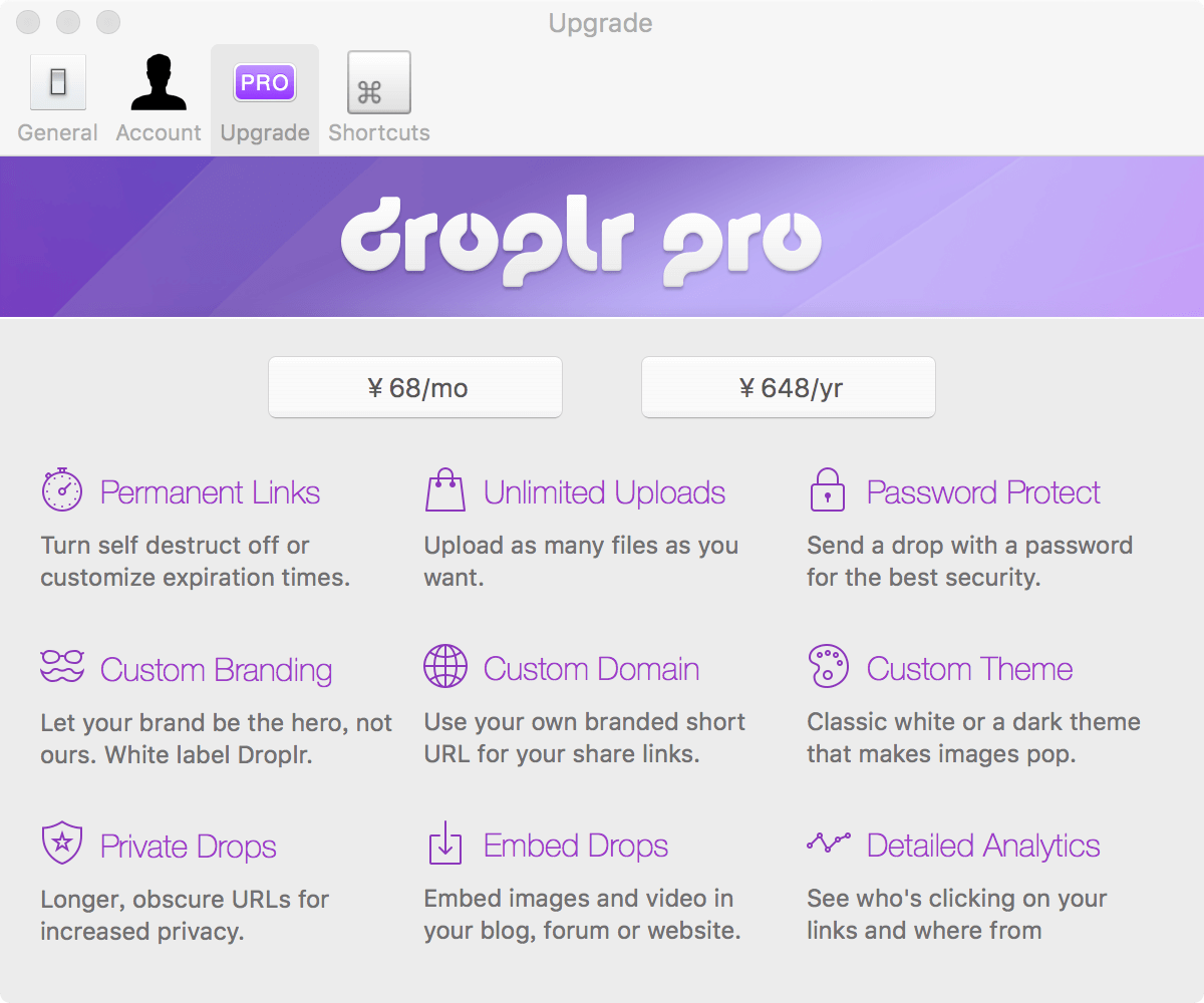 droplr mac