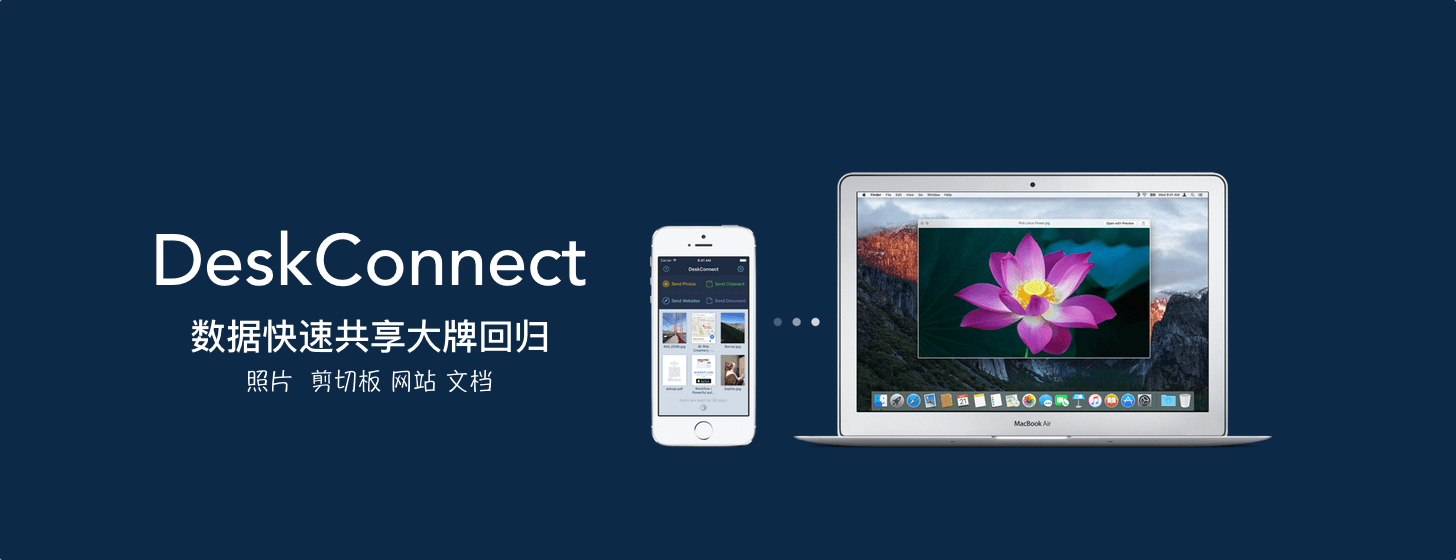 DeskConnect：数据快速共享大牌回归