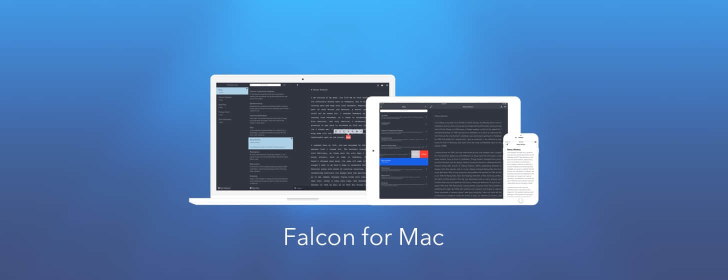 Falcon for Mac：帮助你快速入门 Markdown 的笔记软件