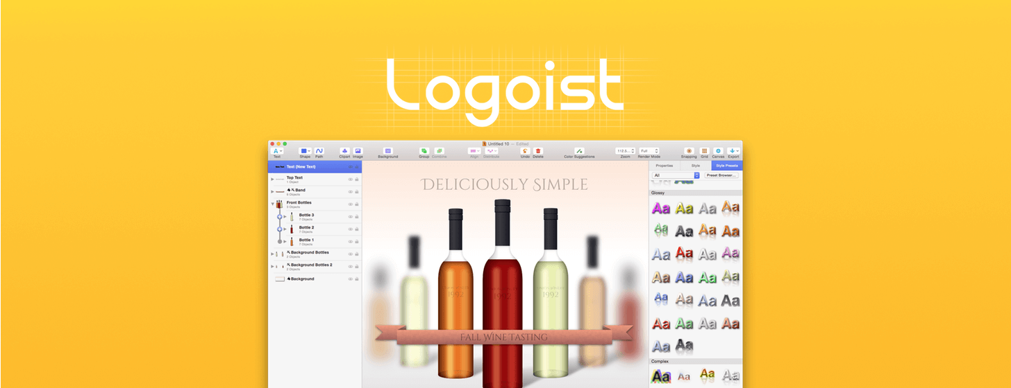 Logoist：一款能带你入门的 Logo 设计软件